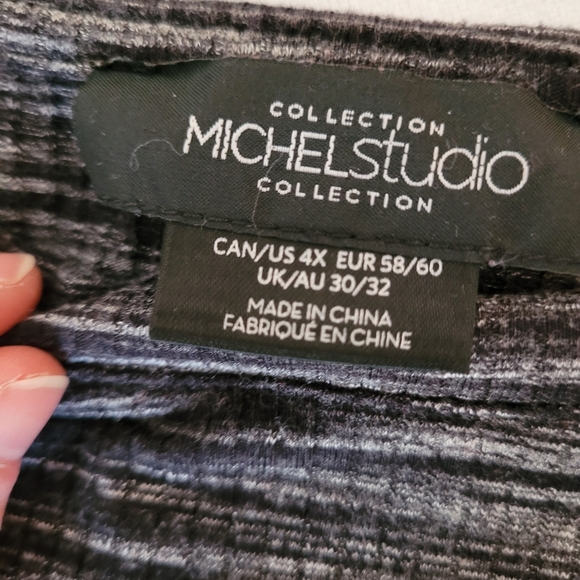 (4X)  Short Sleeve Dress - Picture 3 of 5